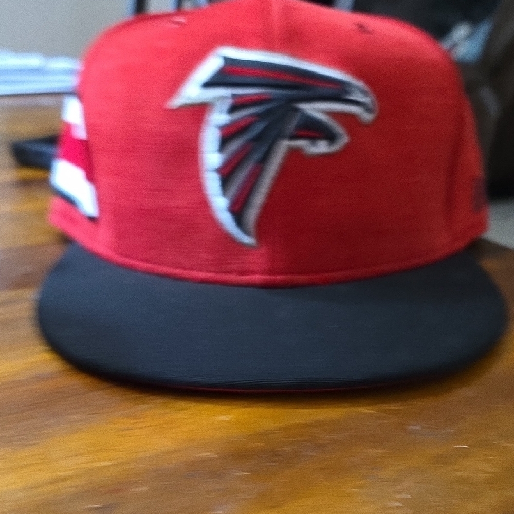 Red and Black Cap with Logo